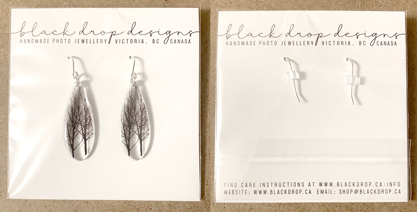 Tall Wallpaper Earrings image 2