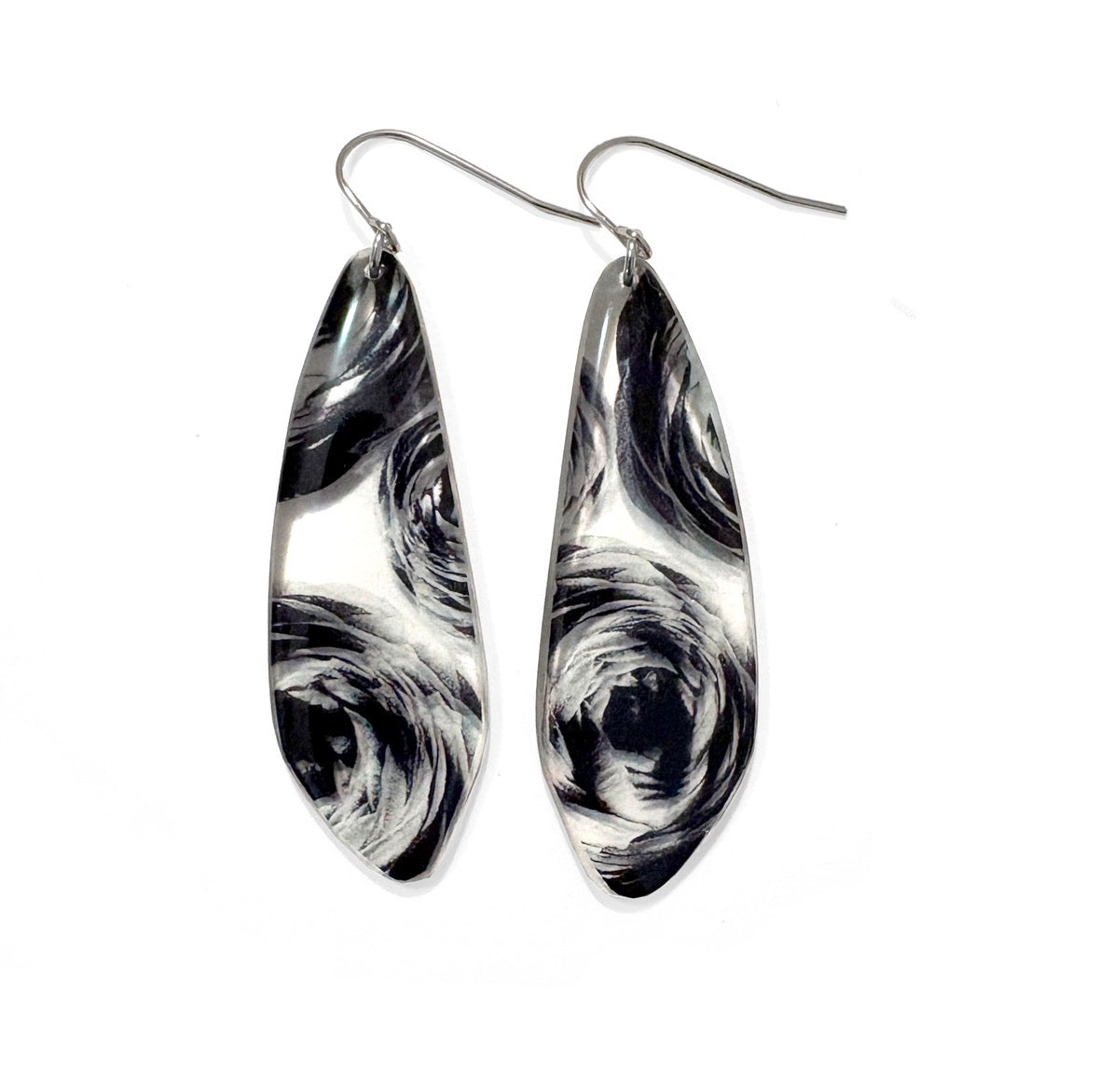 Big Blobby Ranunculus Earrings