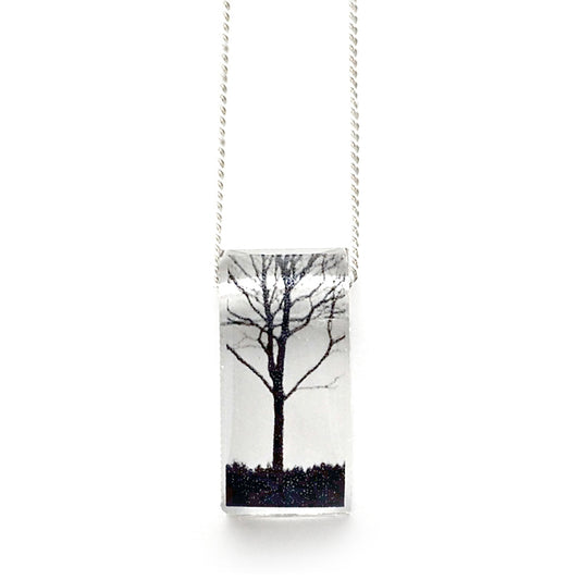 Tiny City Tree Necklace image 0