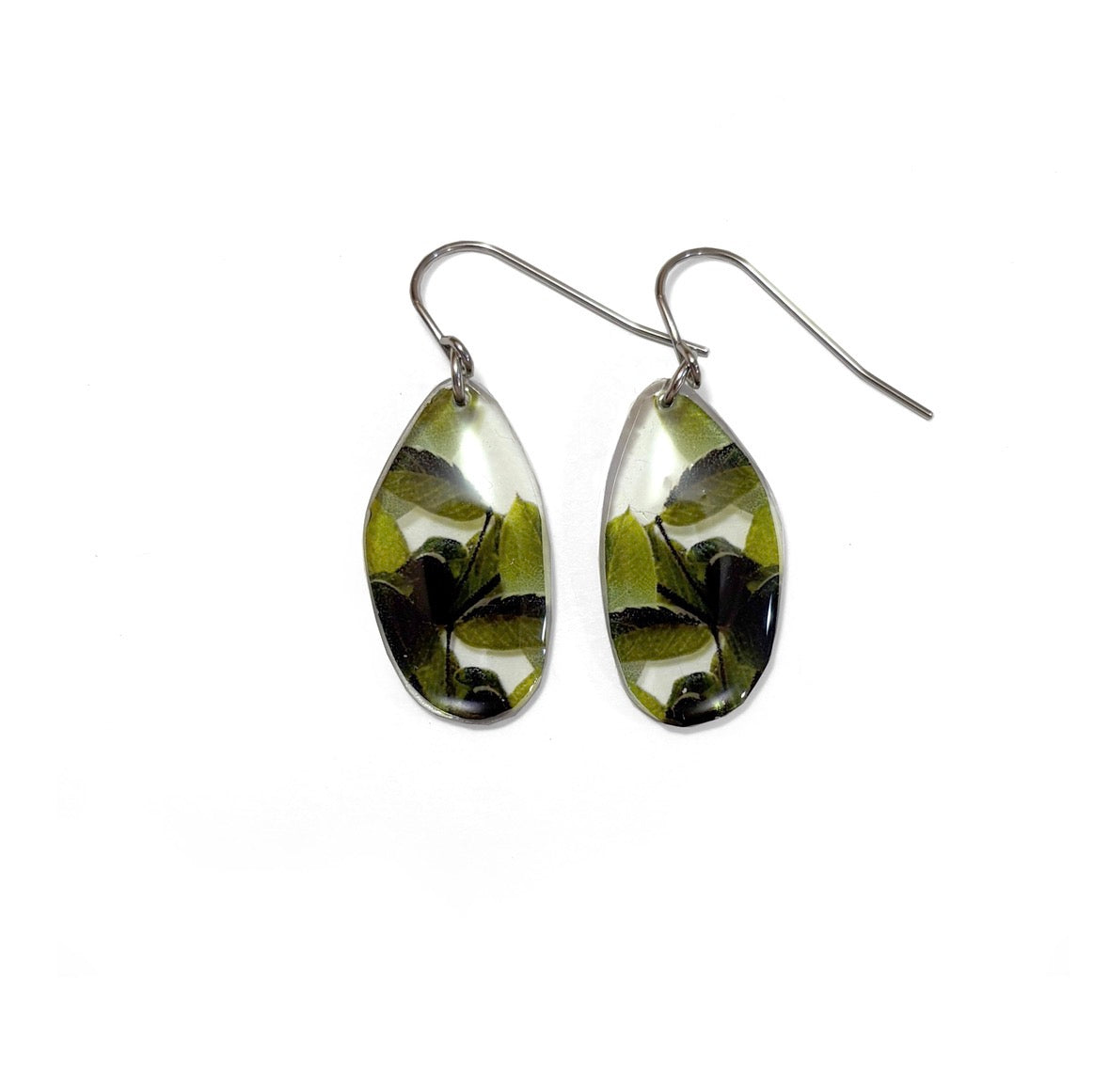 Little Blobby Leaves Earrings
