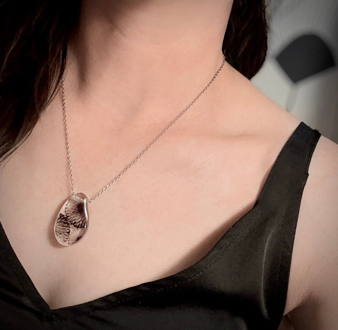 Blobby Eucalyptus Necklace