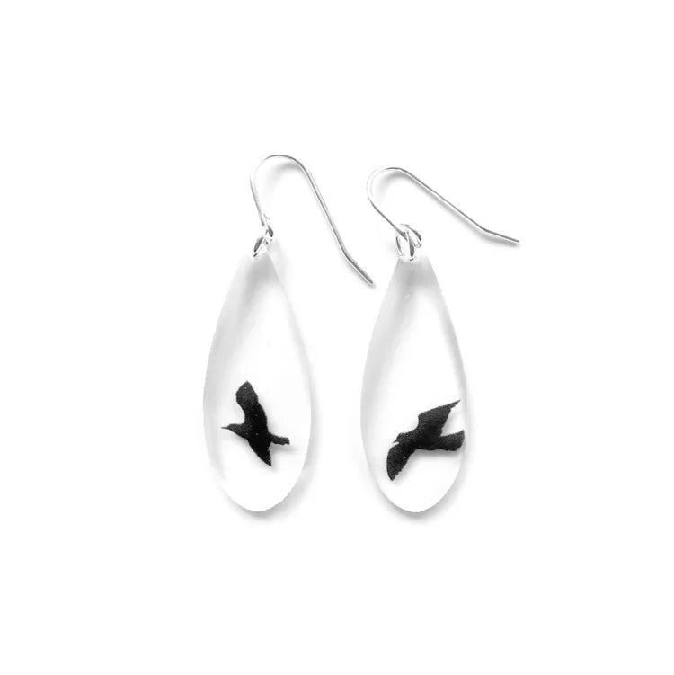 Drip Bird Earrings