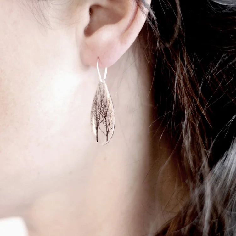 Drip Forest Earrings