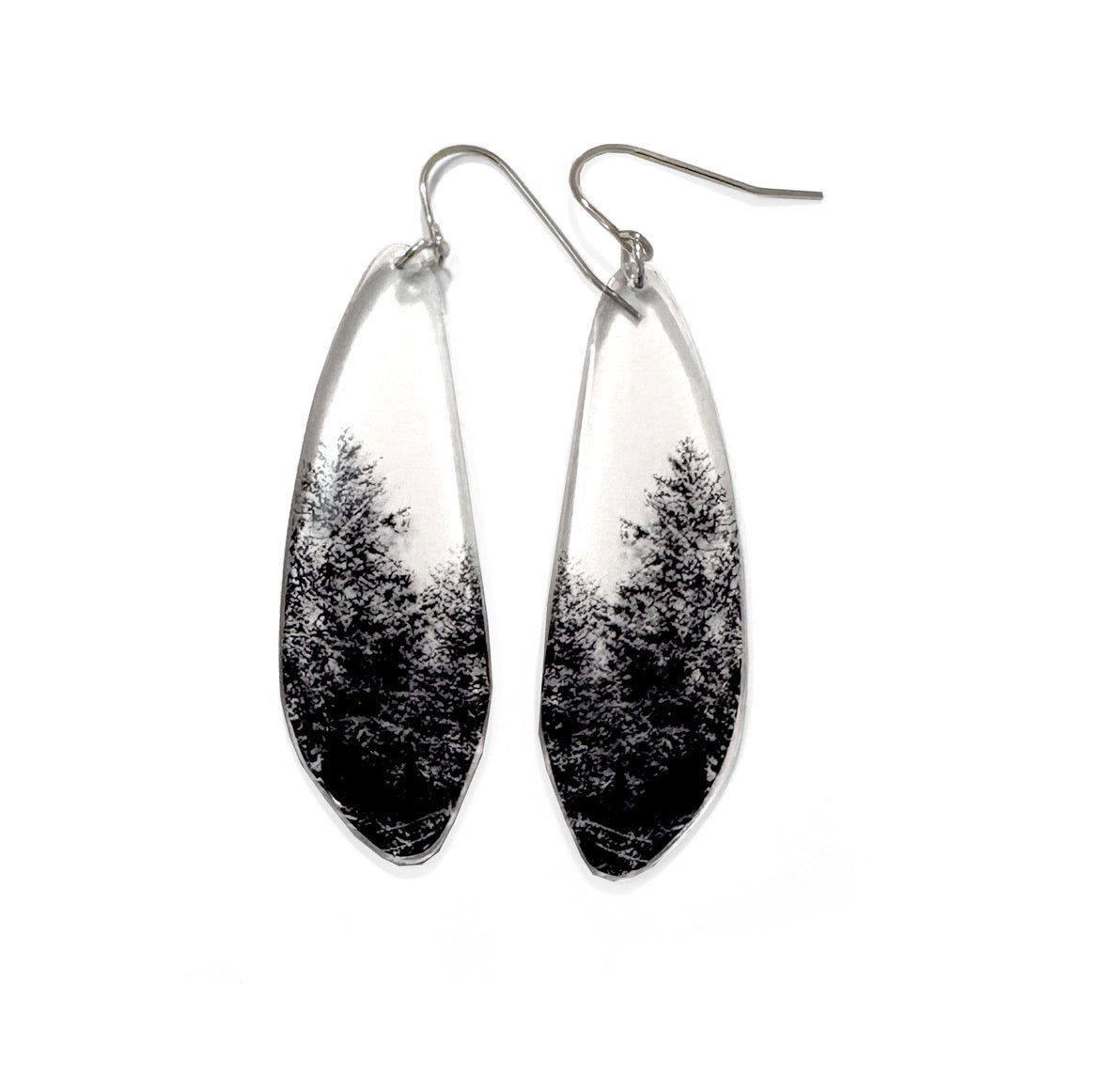 Big Blobby Treeline Earrings