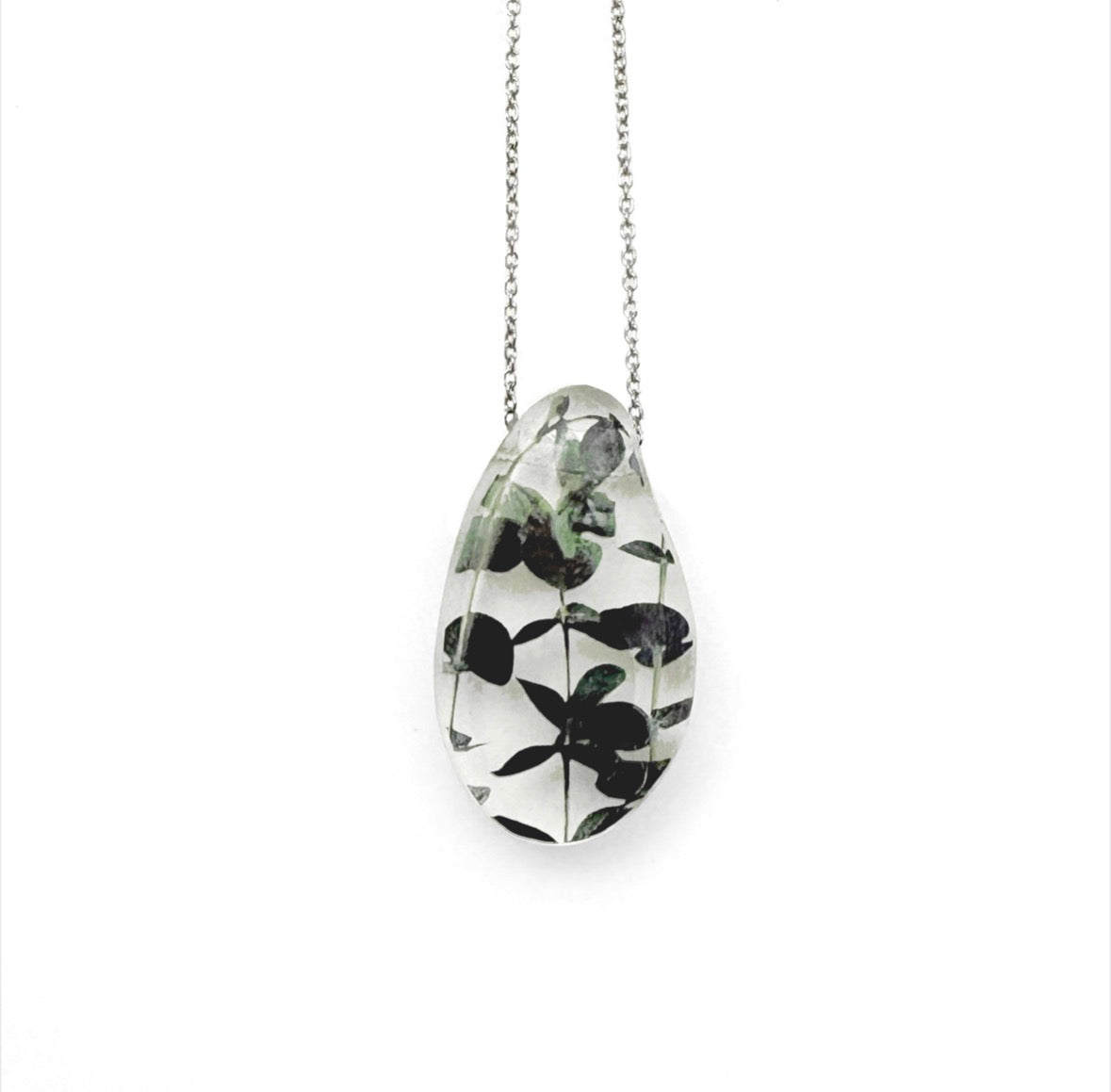 Blobby Eucalyptus Necklace