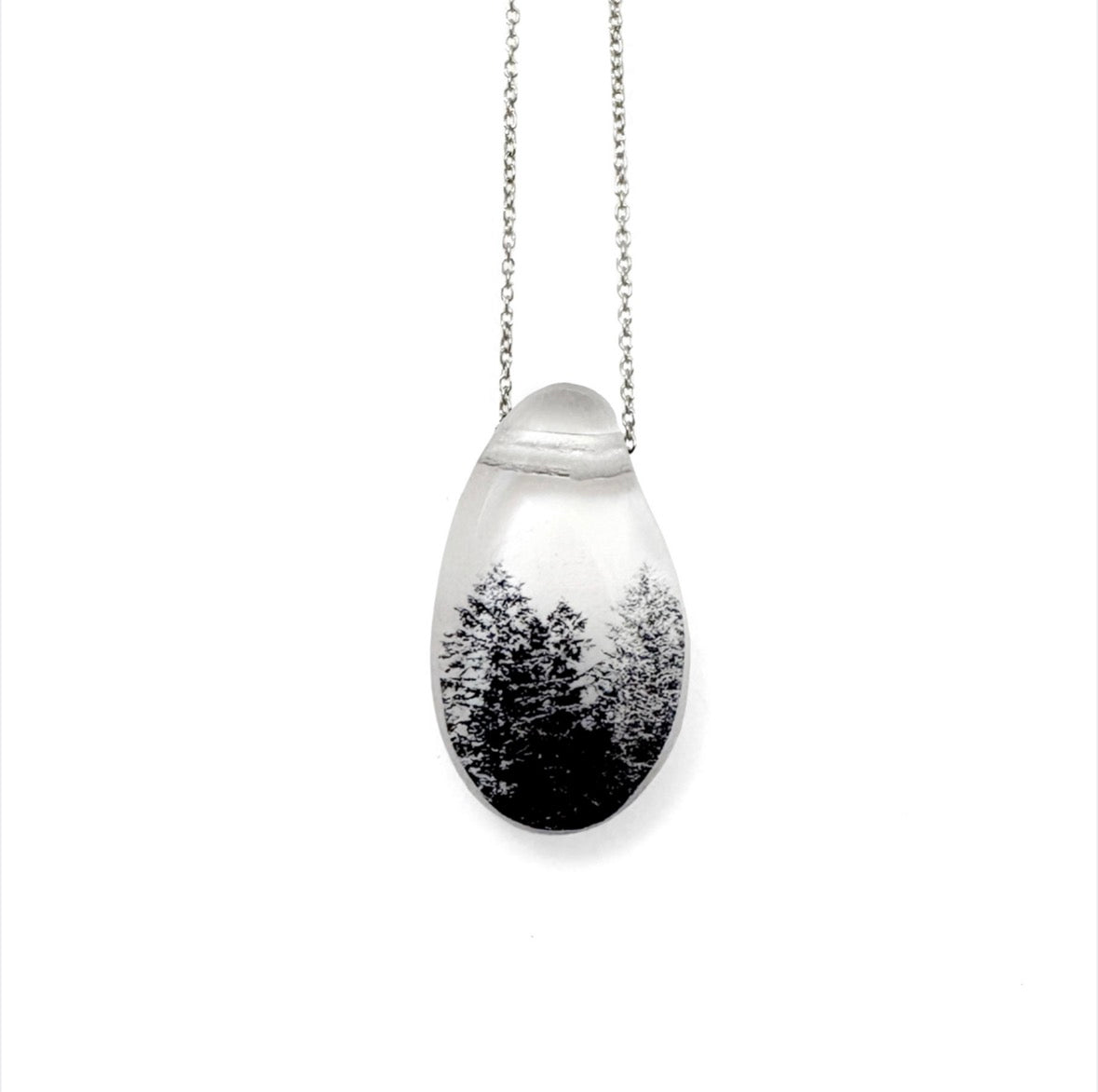 Blobby Treeline Necklace