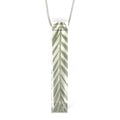 Long Skinny Palm Necklace