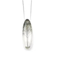 Oval Green Tree Necklace