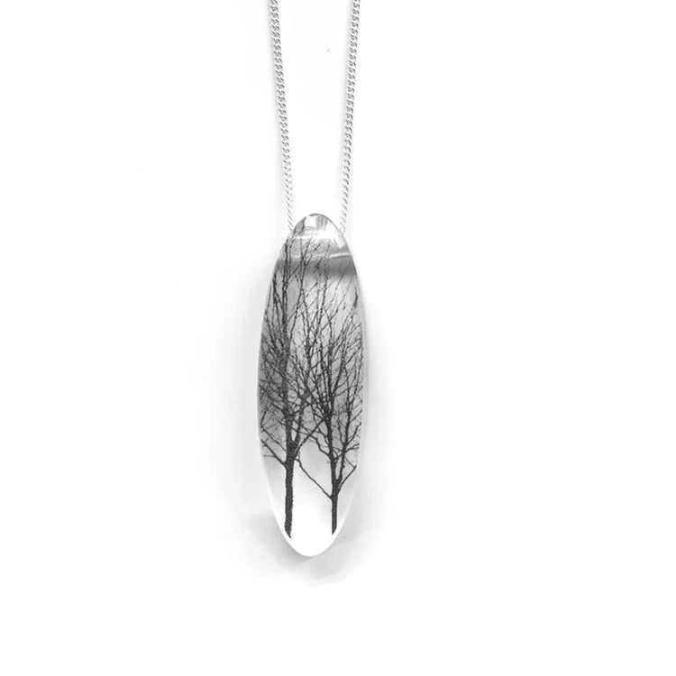 Oval Trees Necklace