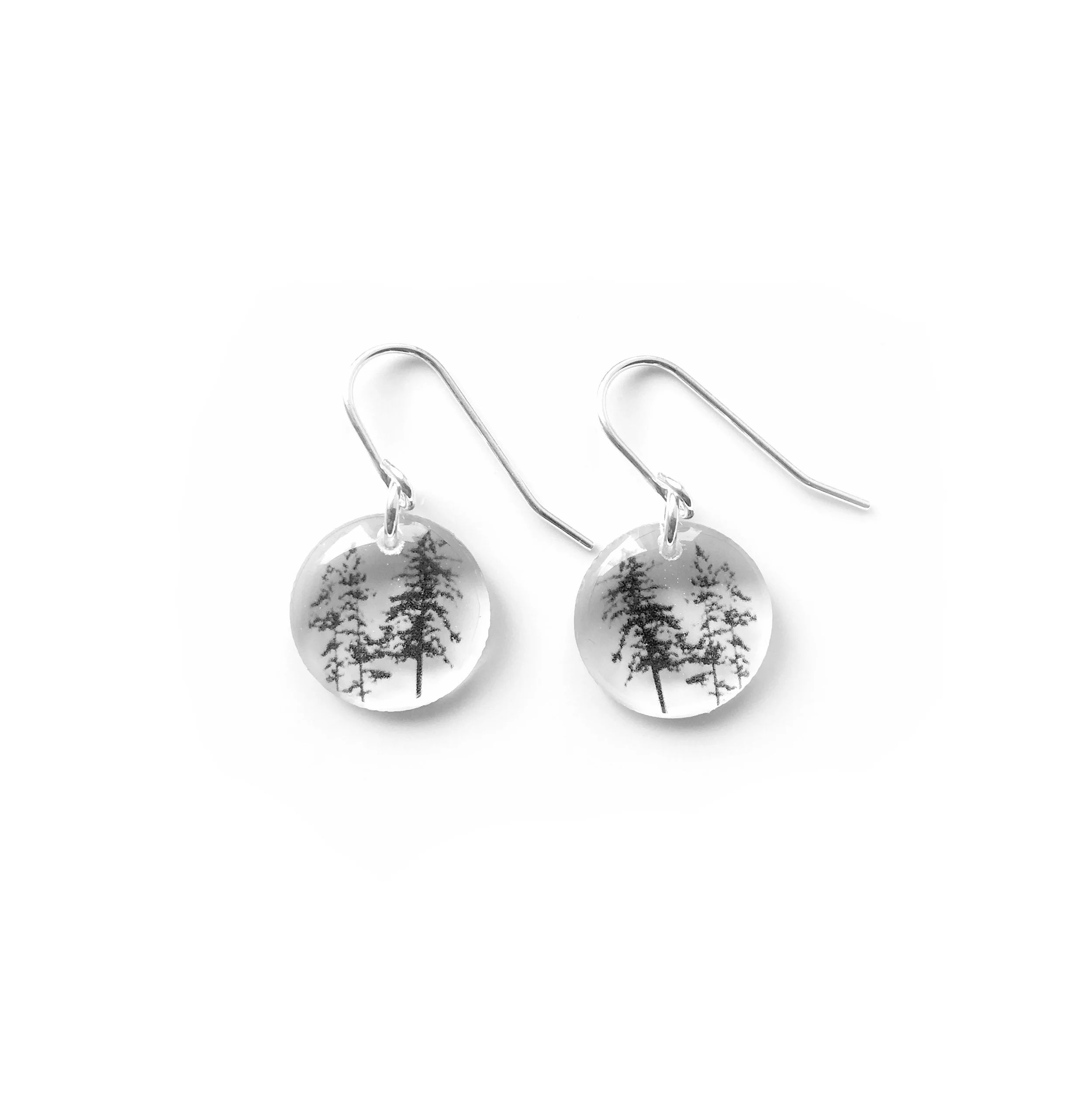 Round Forest Earrings