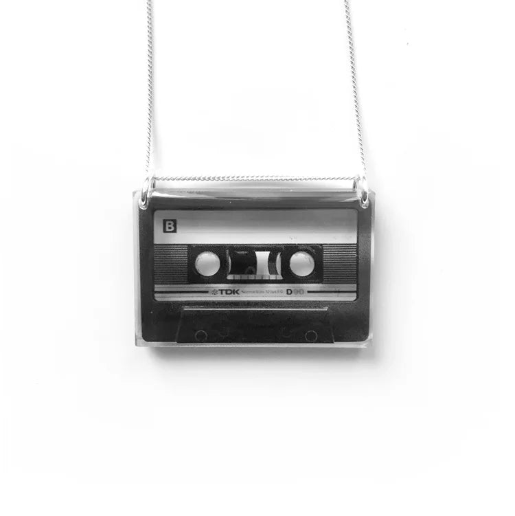 Side Mix Tape Necklace
