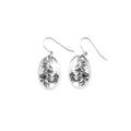 Small Oval Forest Earrings
