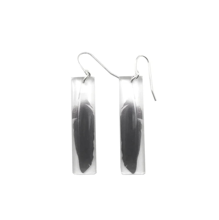 Tall Feather Earrings