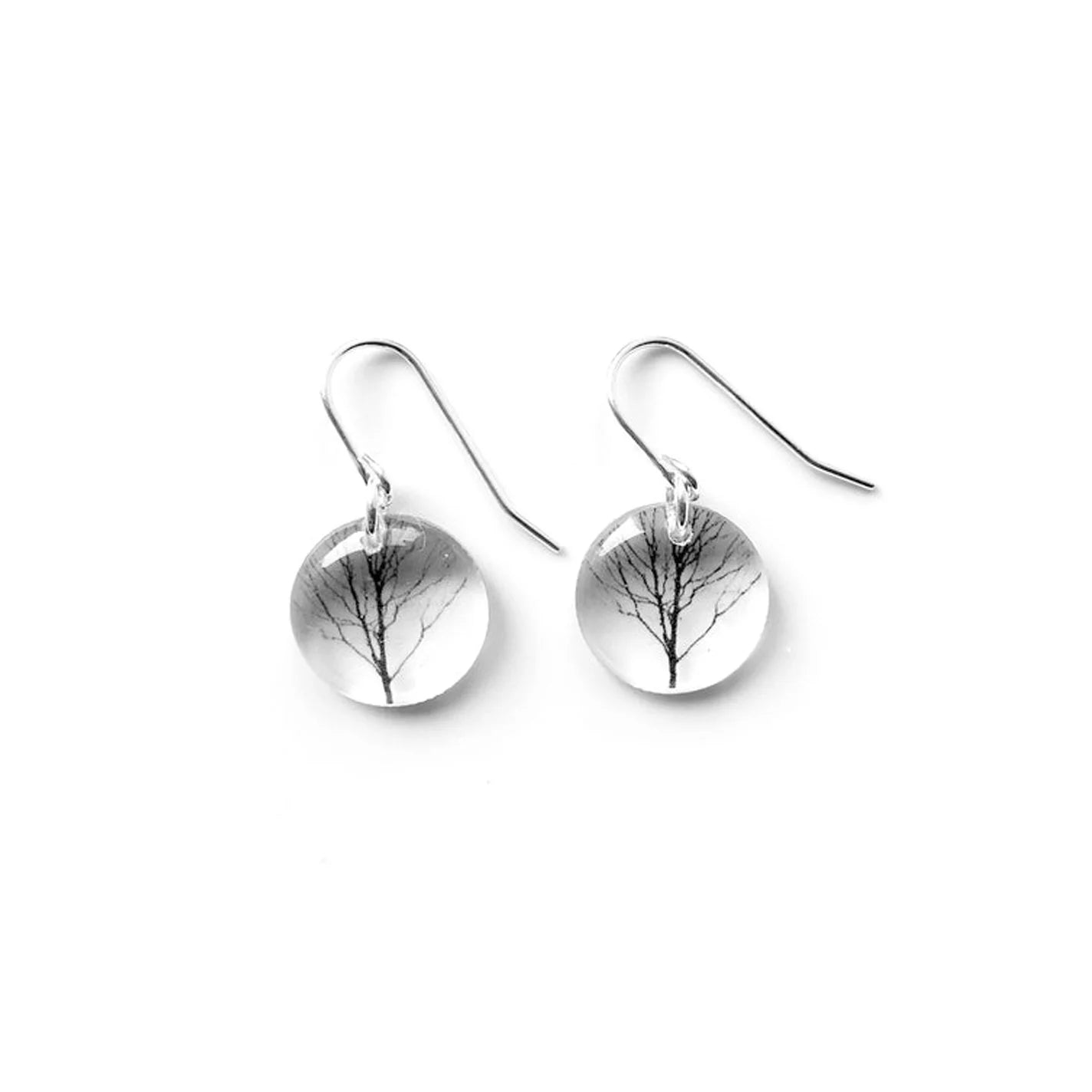 Round Tree Earrings